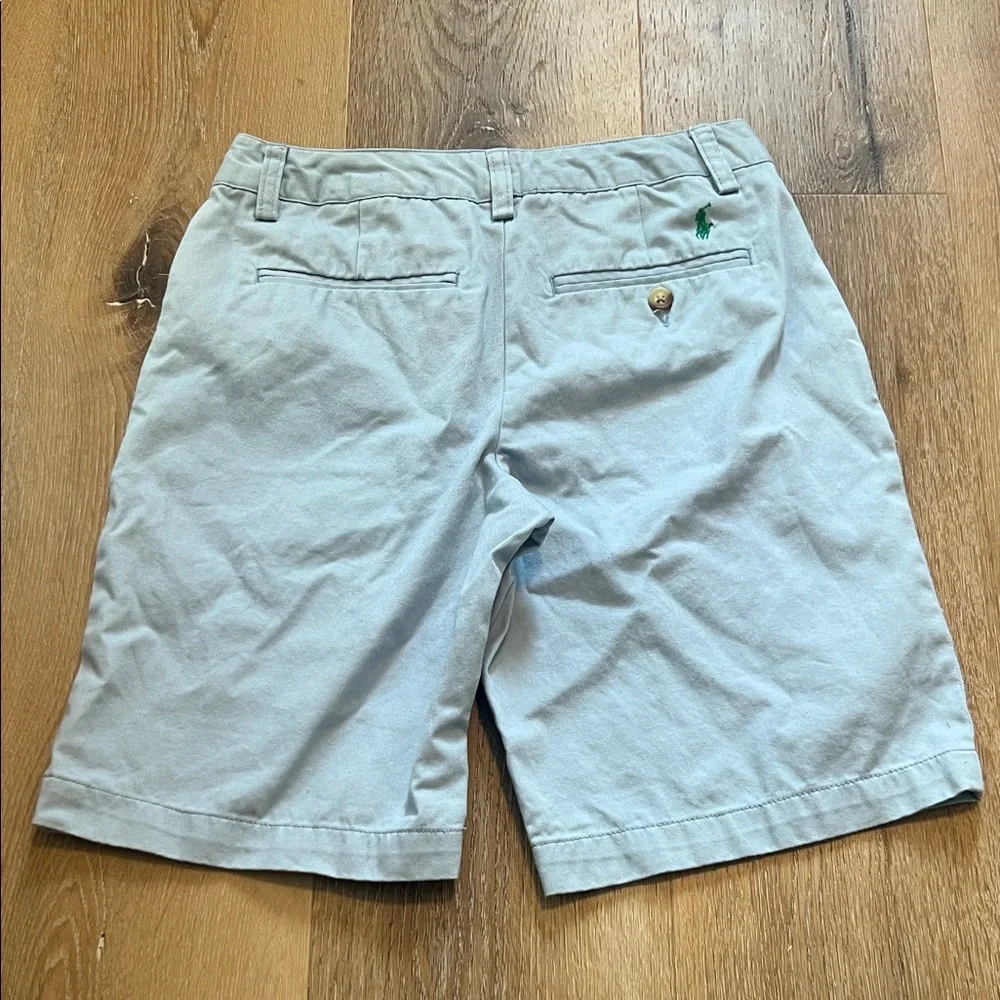 Boy’s Light Blue Polo Dress Shorts Size 12